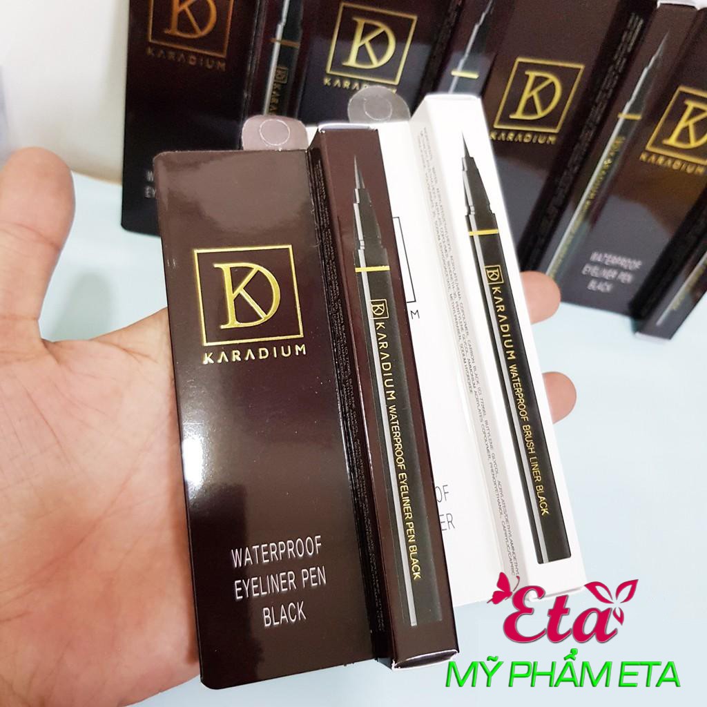 Dạ kẻ mắt Karadium Waterproof Eyeliner PEN Black nét to dễ kẻ chống trôi