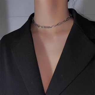 Vòng cổ dây xích cá tính