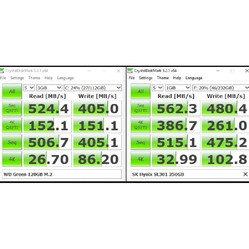 [Mã SKAMELW245 giảm 10% đơn 250K] Ổ Cứng SSD Western Digital Green Sata III 120GB / 240GB | BigBuy360 - bigbuy360.vn
