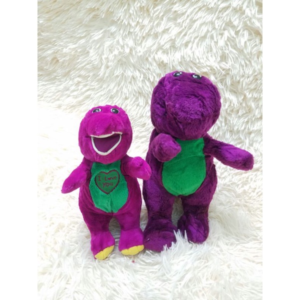 Gấu bông khủng long Barney 40cm chính hãng