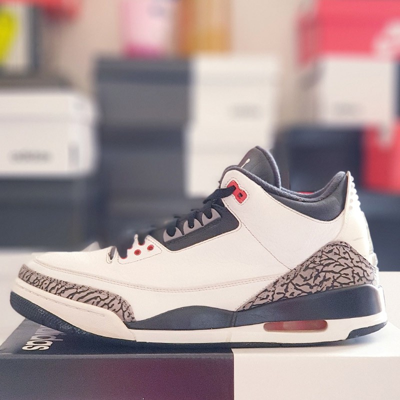 [Chính Hãng] Giày _Nike Jordan 3 Retro Infrared 23, size 41-42.5, real 2hand