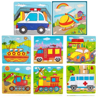 Ghép hình 9 mảnh/ 16 mảnh kích thước 15x15cm