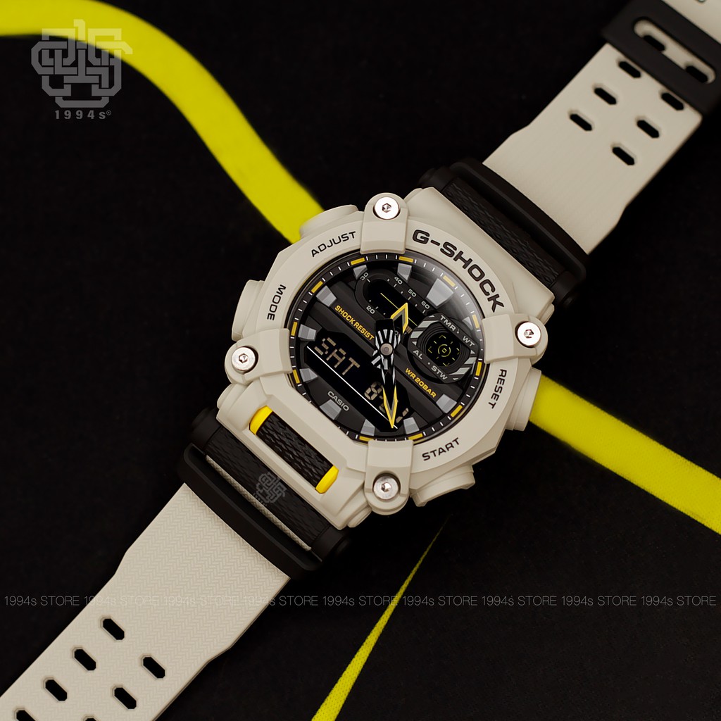 Đồng hồ nam Casio G-SHOCK GA-900 / GA-900HC-5A chống va đập, chống nước 100m, hàng chính hãng