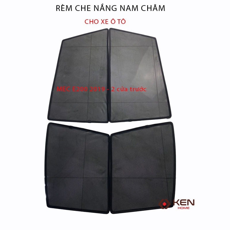 Rèm Che Nắng Ô tô, Chắn Nắng Nam Châm Cho Xe Ô tô, Bộ 4 Miếng