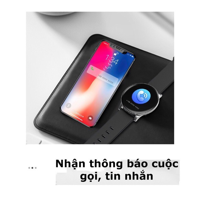 Đồng hồ thông minh W8 theo dõi sức khoẻ,chống nước