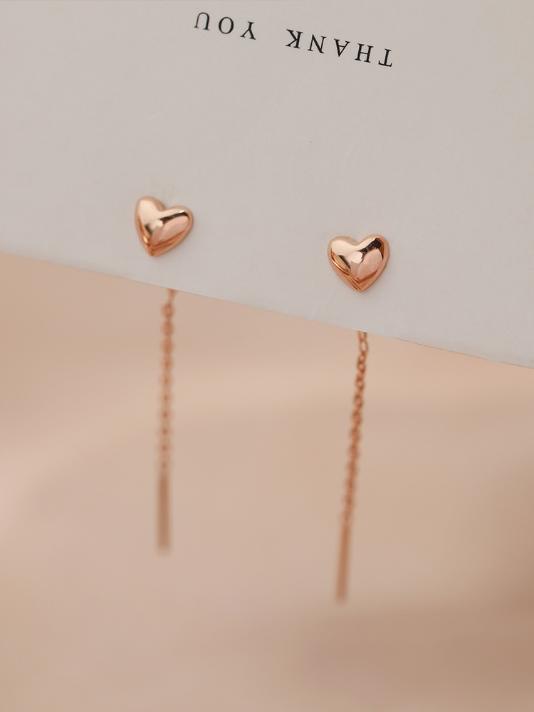 Hoa Tai Dáng Dài Mạ Vàng 14k Phong Cách Hàn Quốc Thời Trang 2021