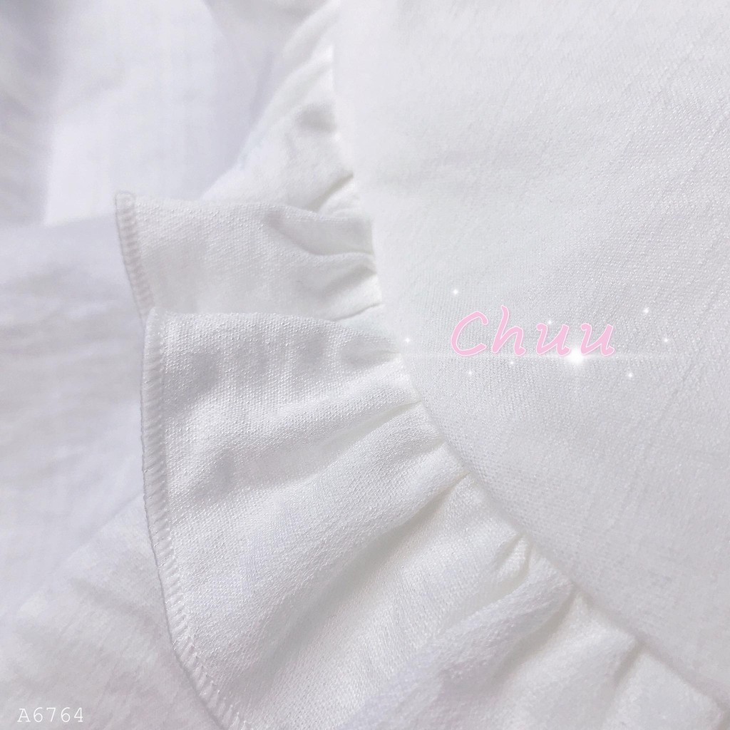 [ Mã WASTRUN4 giảm 10% tối đa 30K đơn 99K] Áo Nữ Bánh Bèo Kiểu Sơ Mi Công Sở Tay Dài, Phong Cách Tiểu Thư CHUU A6764 | BigBuy360 - bigbuy360.vn