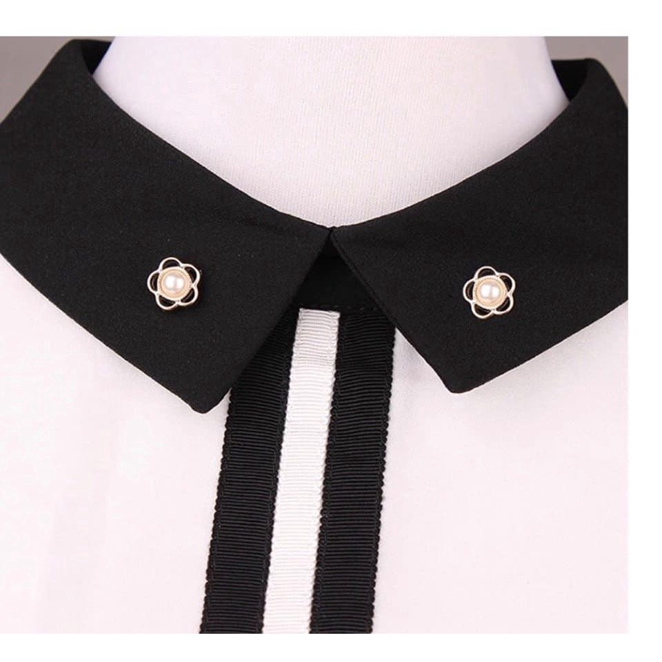 Set 10 ghim cài đính ngọc trai và kim cương giả xinh xắn dành cho nữ