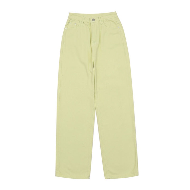 Summer high-waisted high-waisted jeans for women in retro summer fashion 2021