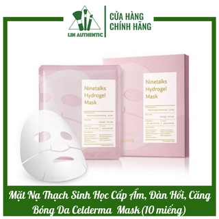 Mặt Nạ Thạch Sinh Học Cấp Ẩm, Đàn Hồi, Căng Bóng Da Celderma Ninetalks Hydrogel Mask
