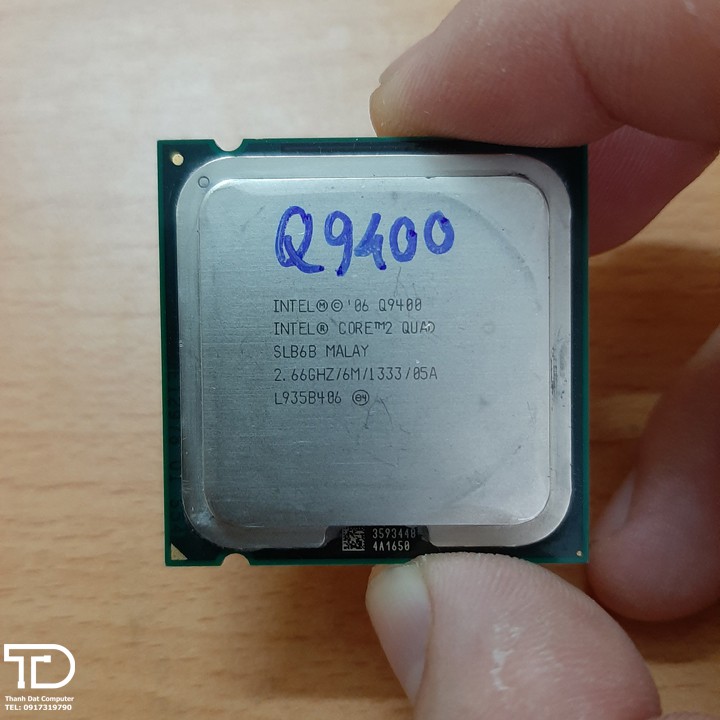 CPU Intel Core 2 Quad Q9400 chip 4 nhân lắp main G31, G41 - Chip Q9400 socket 775