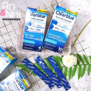 QUE THỬ THAI CLEARBLUE 1 CHIẾC