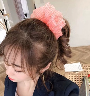 CỘT TÓC SCRUNCHIES - Voan caro