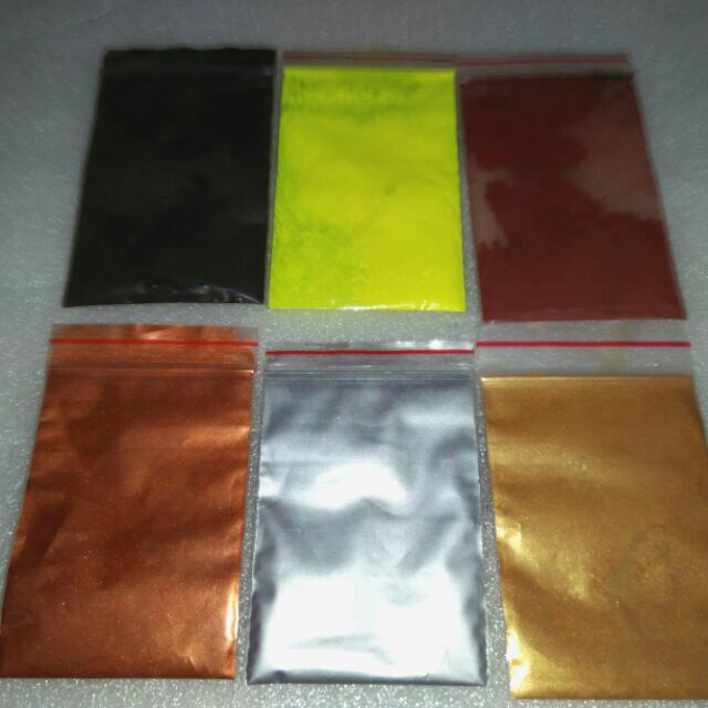 Bột metalic, bột màu trang trí