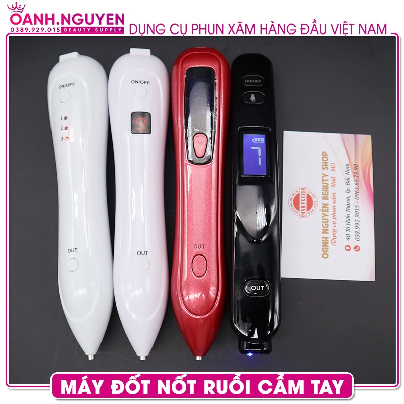 Máy Đốt Nốt Ruồi, Mụn Thịt Cầm Tay, Có Pin Tích Điện