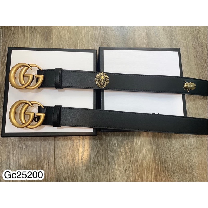 Thắt lưng nam cao cấp Gc hai mặt cao cấp full box + Bill-Ảnh thật shop chụp
