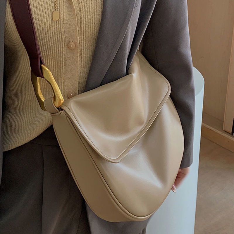 Túi Đeo Vai IELGY Chất Liệu Da Mềm Cỡ Lớn Thời Trang Cho Nữ