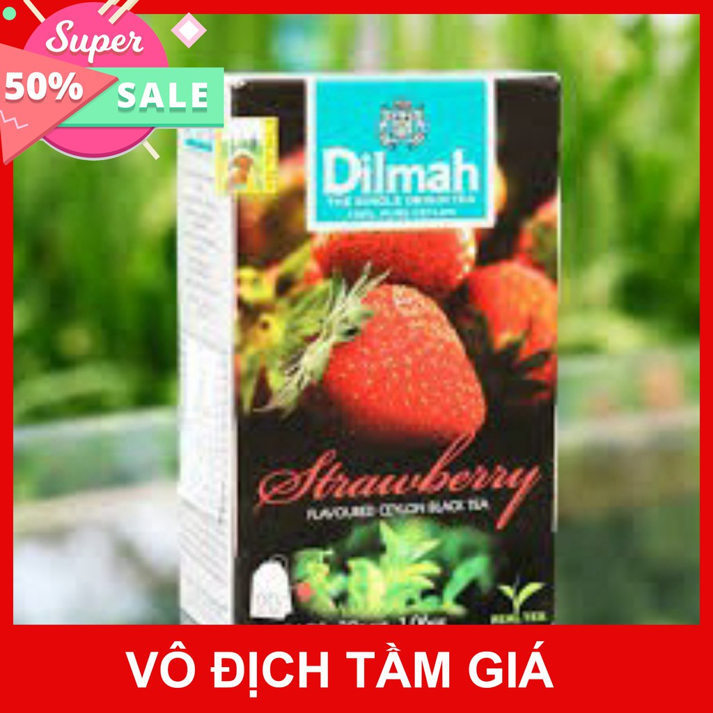 [GIÁ SỈ] trà Dilmah - trà túi lọc nhiều hương vị
