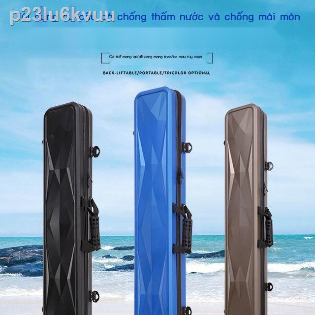 ( rẻ mà chất lượng)p23lu6kvuuNhà máy bán trực tiếp vỏ cứng không thấm nước chống mài mòn túi đựng cần câu cá đồ đa năng
