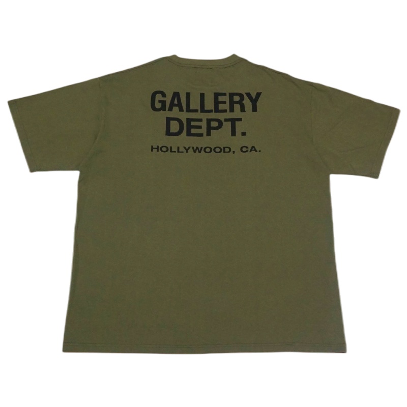 Gallery DEPT Áo Thun cotton Ngắn Tay In LOGO Tiếng Anh Cơ Bản Phiên Bản Giới Hạn