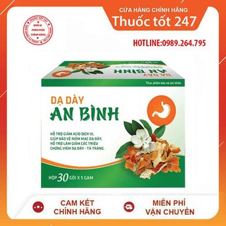 DẠ DÀY AN BÌNH - Hỗ trợ điều trị bệnh dạ dày- Trào ngược - Hộp 30 gói
