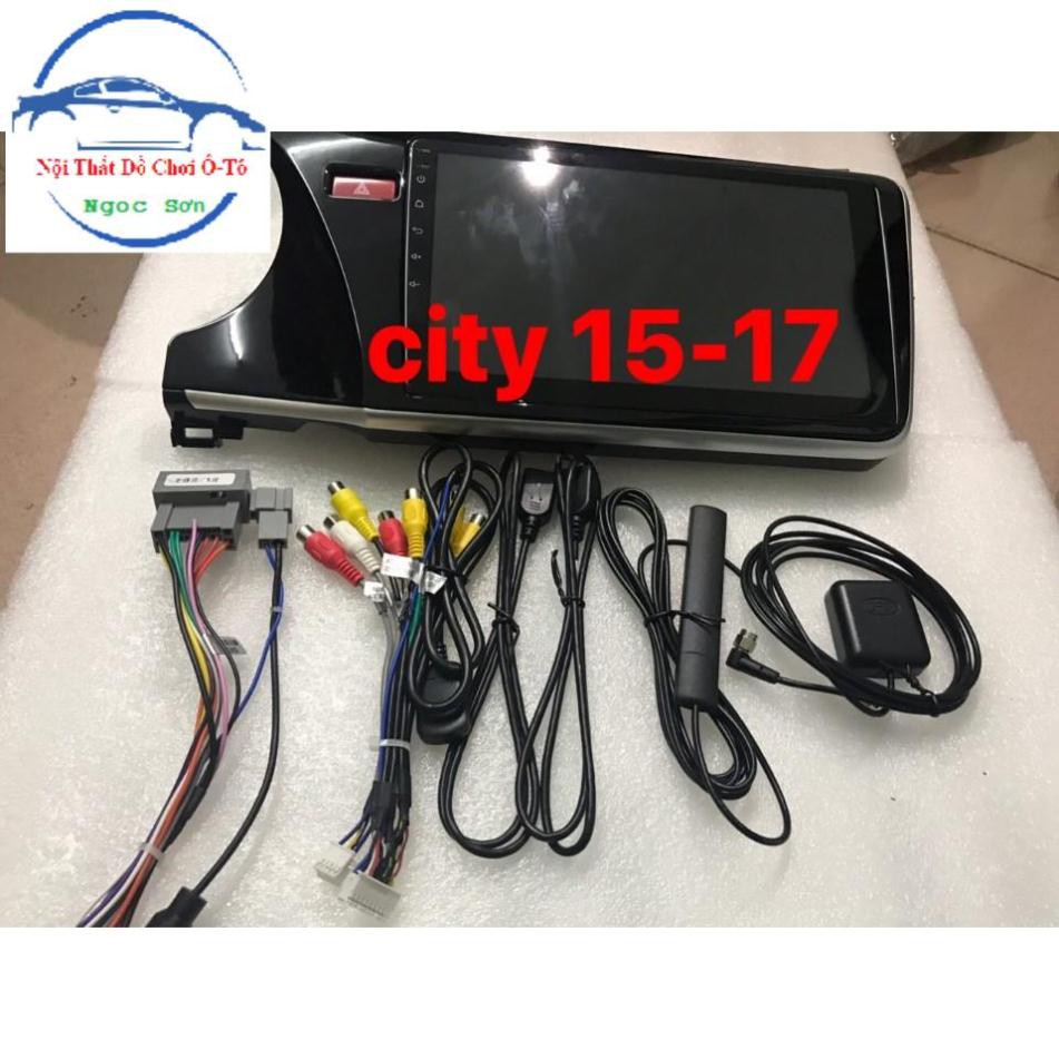 Màn hình Android xe CITY 2015-2017 VMN 4G/wifi - IPS - DPS - Ram 2GB - Rom32 GB cài sẵn Navitel - ra lệnh giọng nói