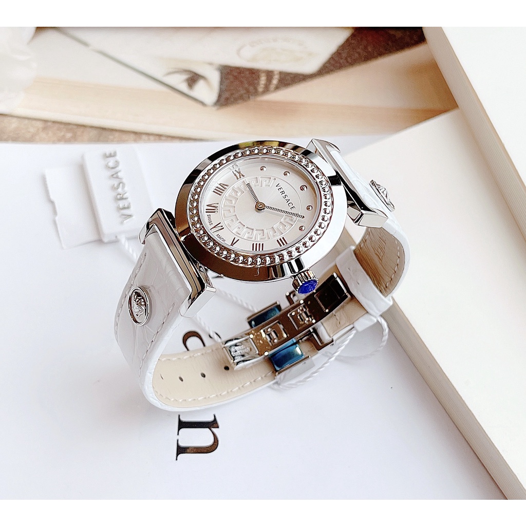 Đồng hồ nữ dây da Versace Vanity White P5Q99D001S001