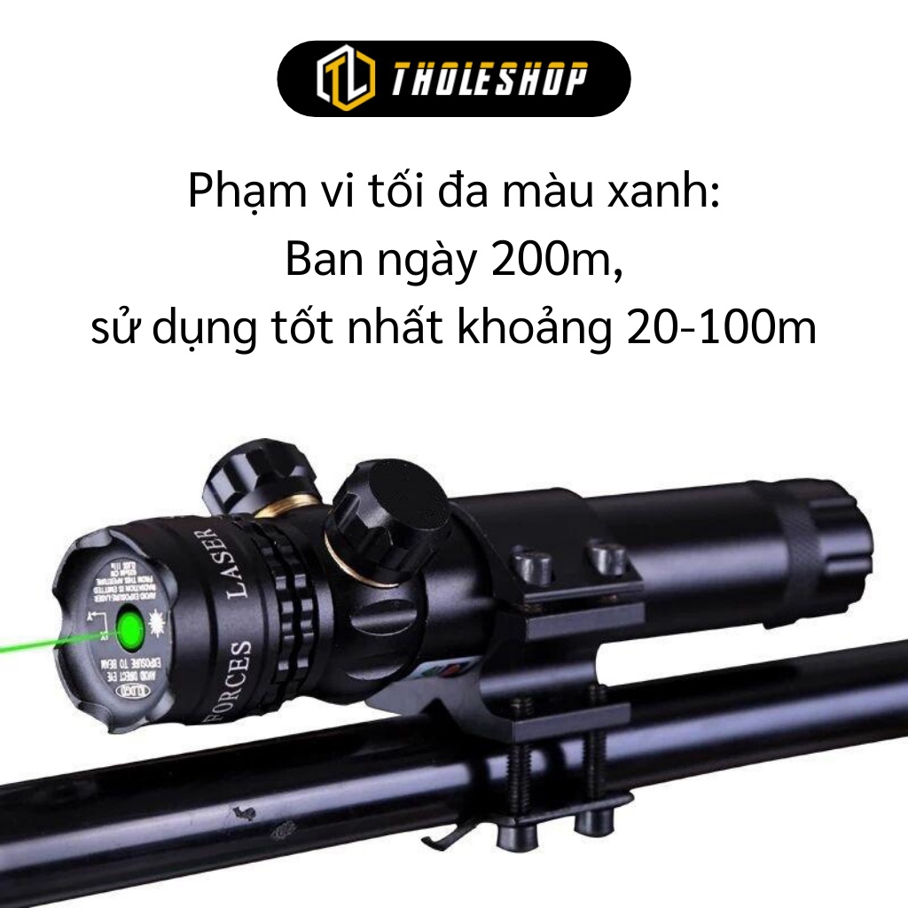 Đèn Laser Cực Mạnh - Bút Laser Scope Chỉnh Tia Xanh/Tia Đỏ Dùng Dọi Công Trình Fullbox 7146