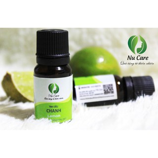 Tinh dầu chanh tươi nguyên chất Nu Care 10ml (an toàn khi dùng làm mỹ phẩm)