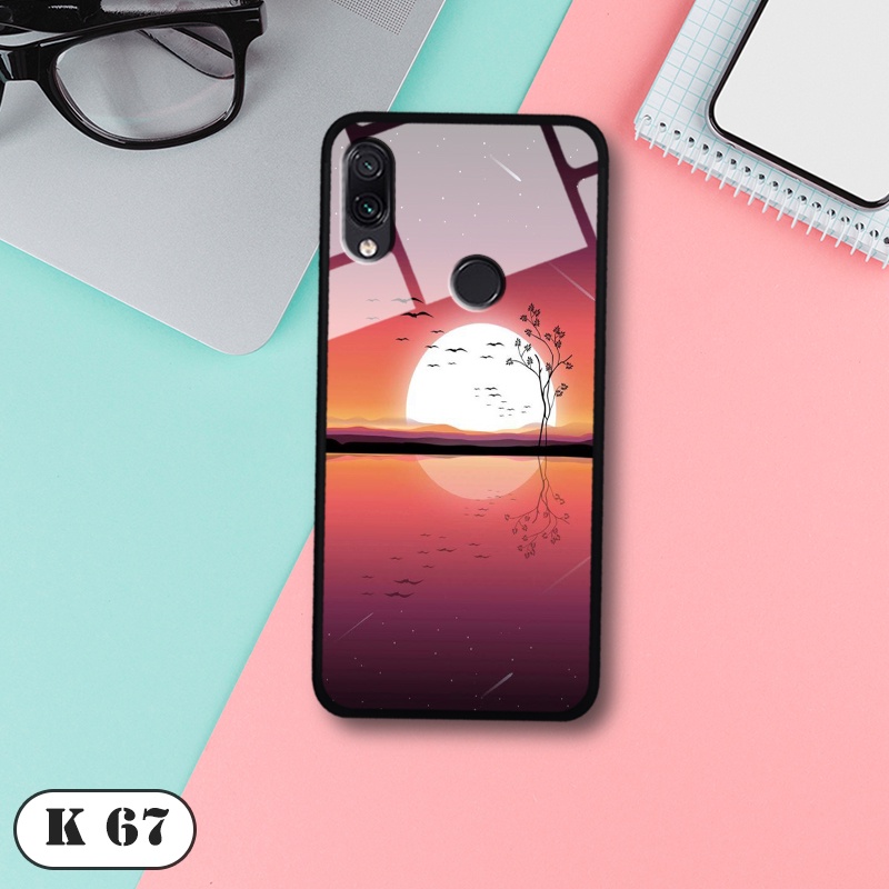 Ốp lưng Xiaomi Redmi Note 7 / 7 PRO  - Lưng kính 3D