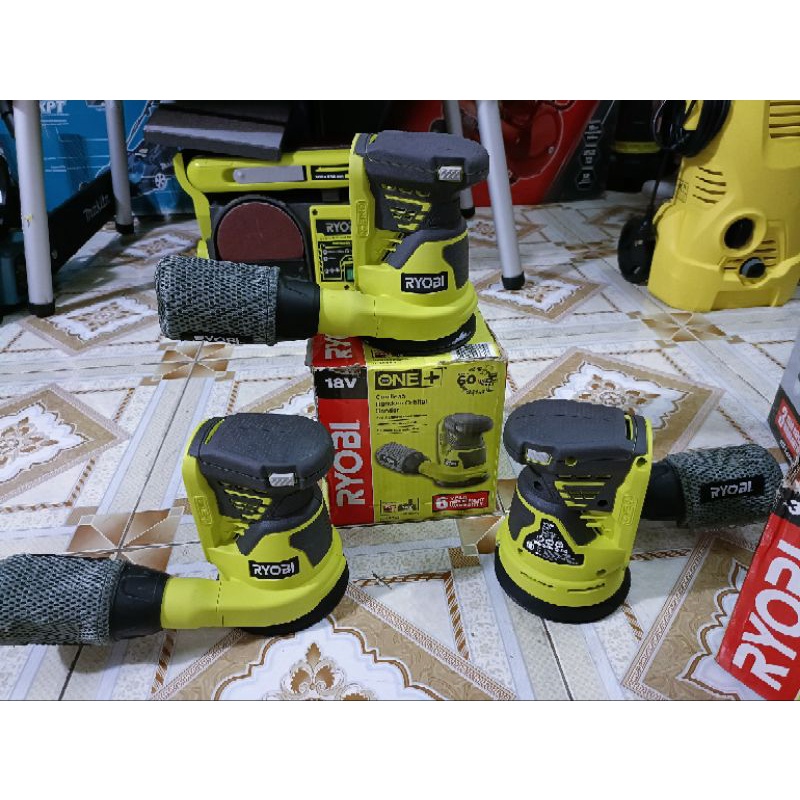 THÂN MÁY NHÁM TRÒN RYOBI 18V