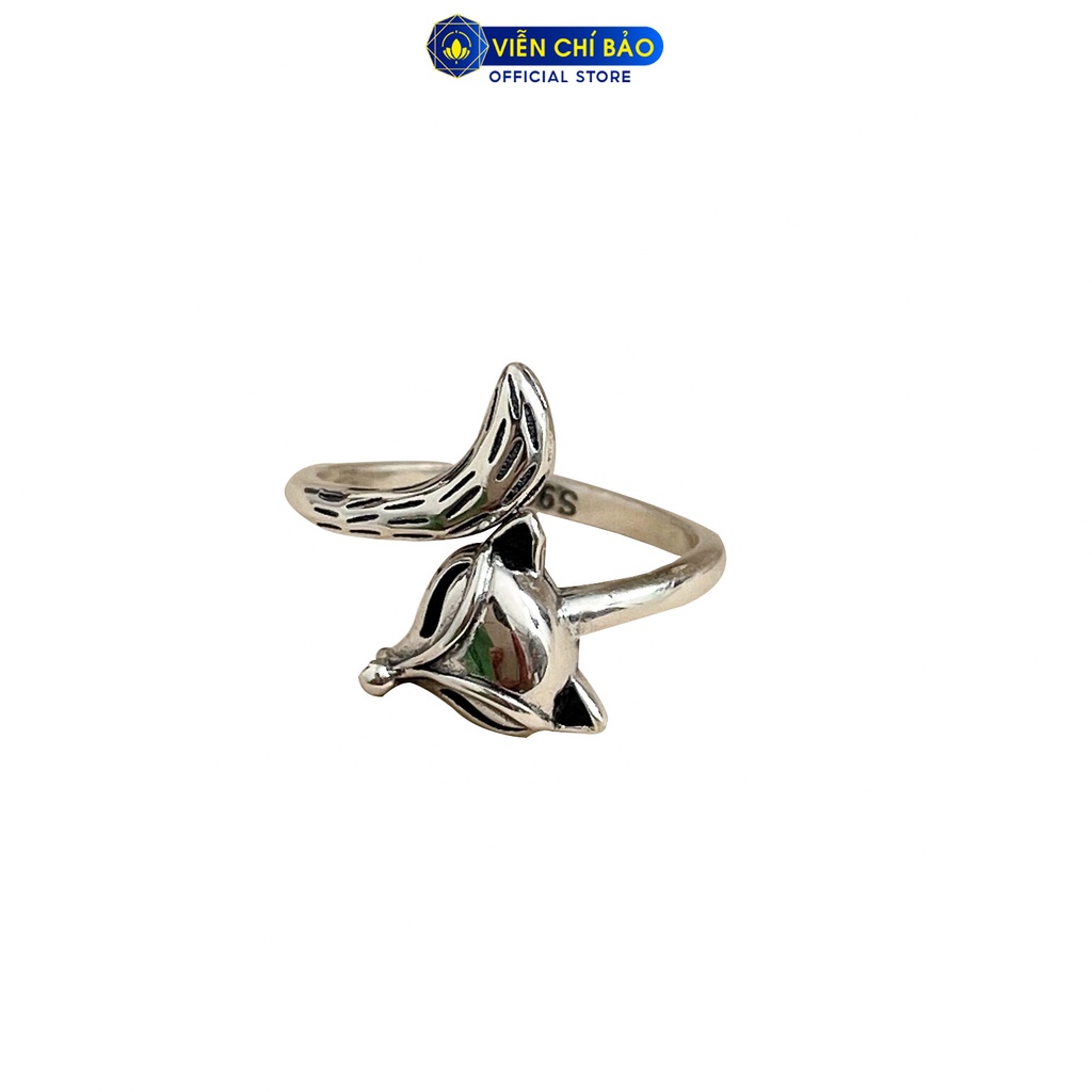 Nhẫn bạc nữ hồ ly cách điệu chất liệu bạc 925 thời trang phụ kiện trang sức nữ Viễn Chí Bảo N000737