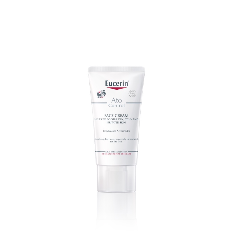 Kem dưỡng ẩm chuyên sâu, tái tạo da nhạy cảm Eucerin AtoControl Face Cream 50ml