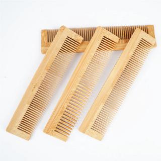 [Hàng mới về] Set 10 lược gỗ tre chải tóc massage da đầu chăm sóc tóc