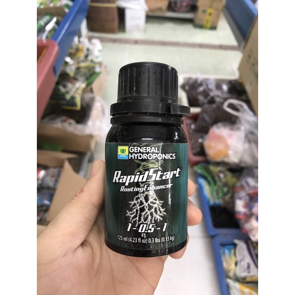 Sản phẩm siêu kích rễ General Hydroponics Rapid Start hũ 125ml nhập khẩu Mỹ