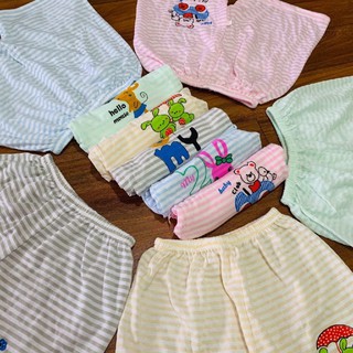 Quần chục cotton đùi cho bé trai bé gái 3-13kg