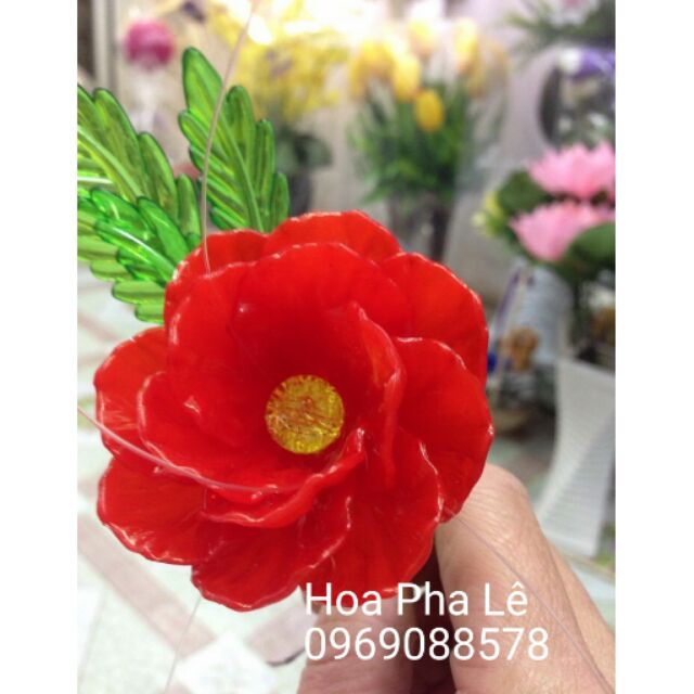 Nguyên liệu đá làm hoa pha lê
