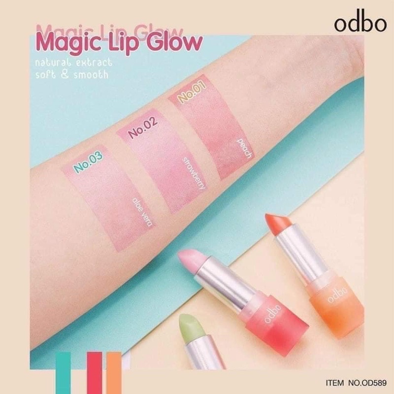 🇹🇭 Nội Địa Thái ‼️ Son Dưỡng Môi Odbo Magic Lip Glow