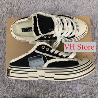 Sục xVessel sneaker, Giày đạp gót Xvessel style rách 2020
