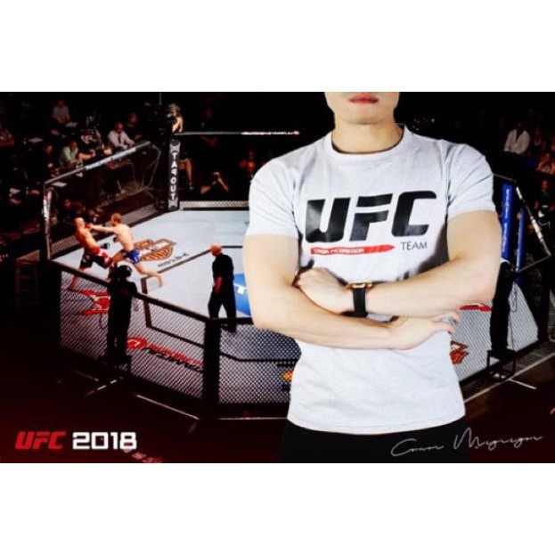 Áo thun UFC UNISEX phong cách đơn giản dễ phối đồ