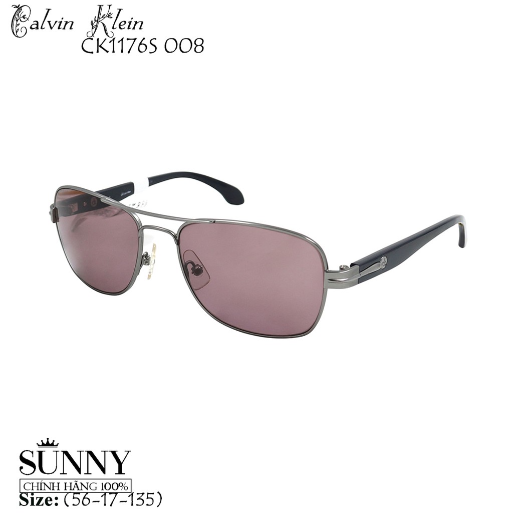 CK1176S - kính mát Calvin Klein chính hãng, bảo hành toàn quốc