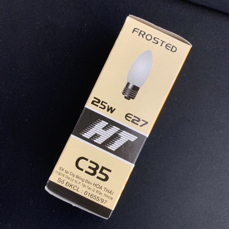 Bóng Đèn Sợi Đốt Hoà Thái 25w đui E27