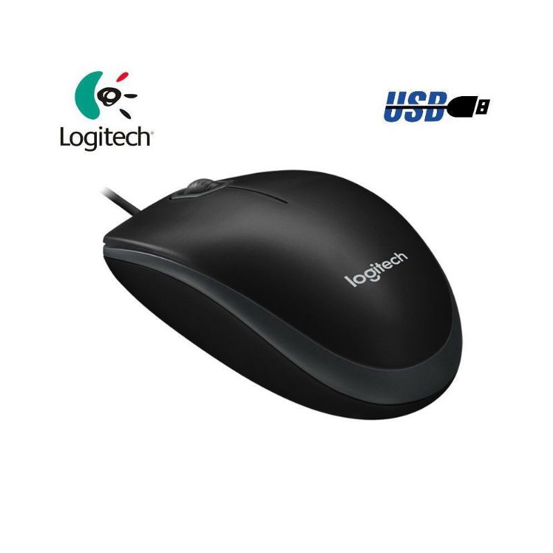 Chuột dây Logitech B100 - Chính hãng Digiworld