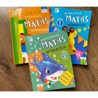 [HN]Combo 3c - Preschool Maths Workbook