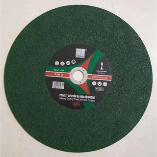 Đá cắt sắt loại 300mm, 350mm Hải Dương màu xanh, đá cắt sắt 3 tất, 3,5tất