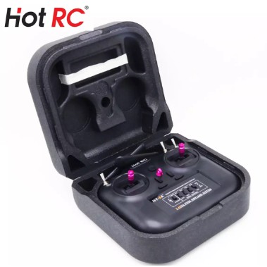 Tay điều khiển TX Hot RC HT-6A + mạch RX HT6A khoảng cách 400-800m, Tay cầm dùng cho tàu ô tô máy bay điều khiển từ xa