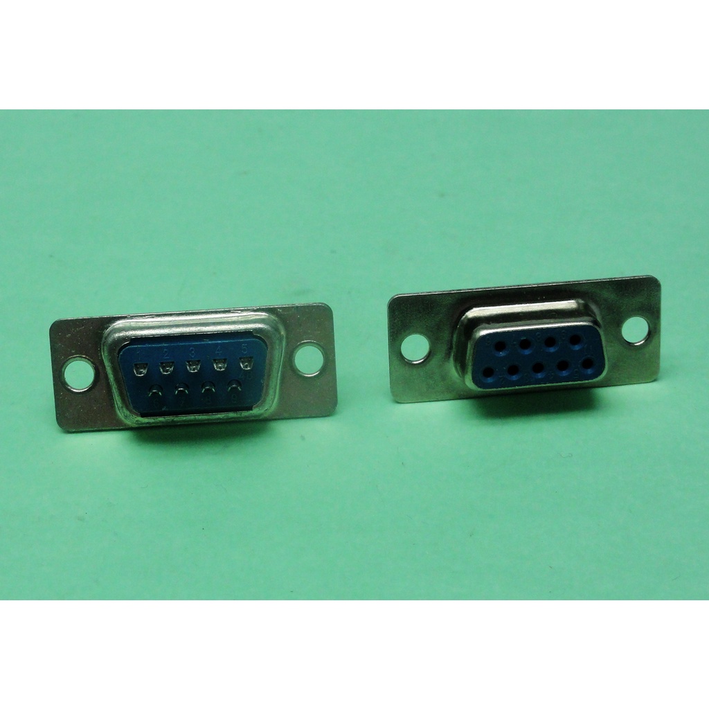 Connector DB9  - RS232 / 2 Loại: nối dây cáp, hàn trên bo mạch in / Male or Female DB9 / Phụ Kiện Điện Tử