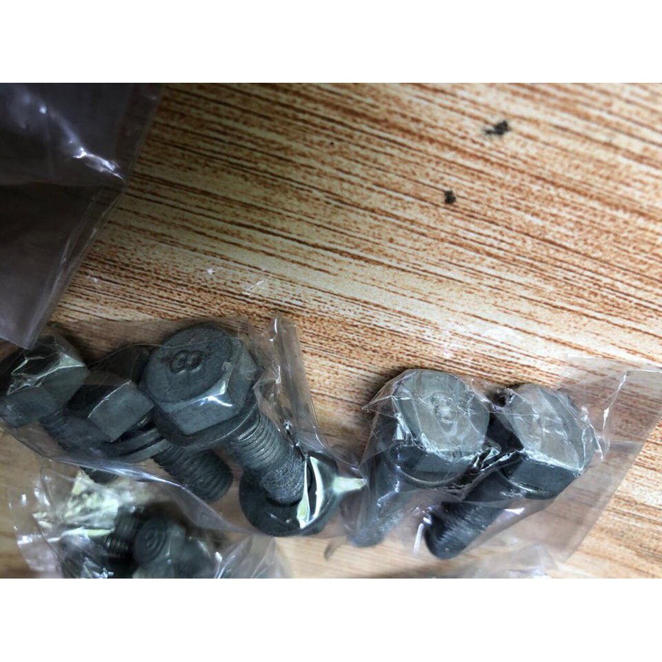 Trọn bộ đầy đủ óc và tán gia công cho anh em dọn nguyên xe honda 67