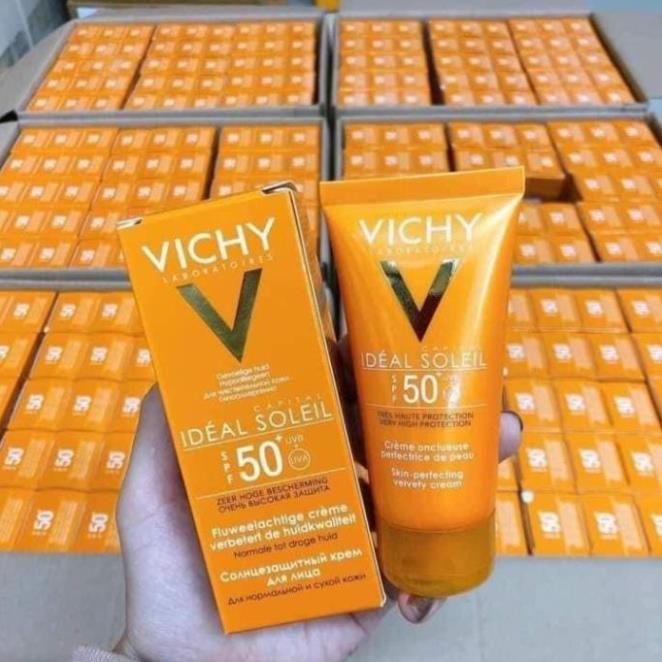 Kem chống nắng Vichy Ideal Soleil Mattifying Dry Touch Face Fluid SPF 50