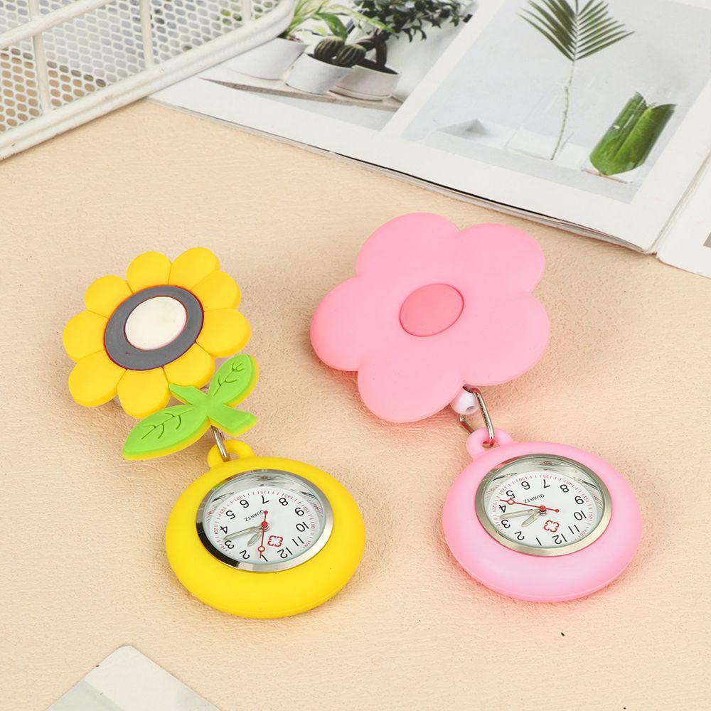 MIH Đồng Hồ Y Tá Dây Cao Su Mềm Thời Trang